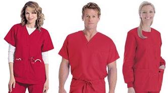 red scrubs | Pulse Uniform